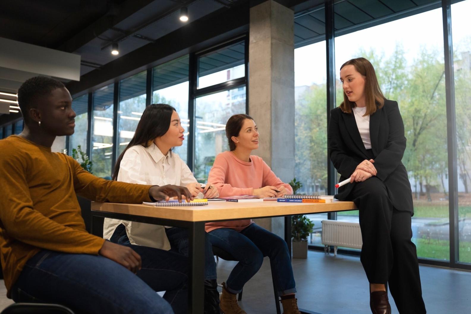 Leadership conference presentation showcasing peer-validated methodology